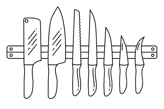3 Egnede metoder for japansk knivlagring