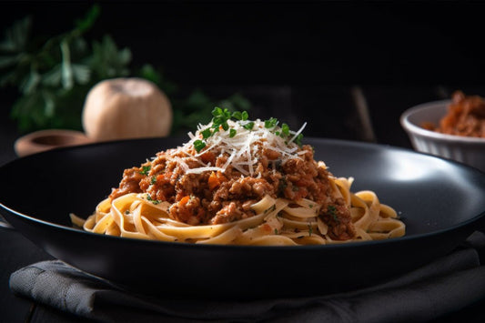 Tyrkia bolognese med rik tomatsaus