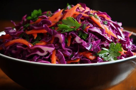 Zesty rødkålsalat
