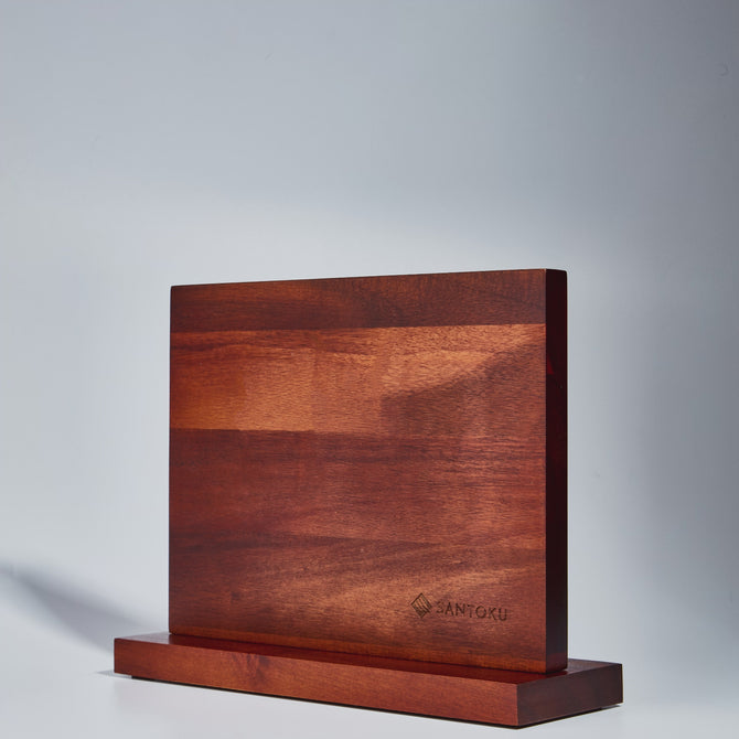 Minato Knife Series med Acacia Wood Magnetic Knife Holder