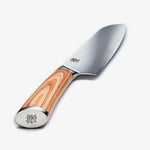 Haruta 7 tommers VG10 japansk damaskus stål Santoku kniv med trehåndtak og slire