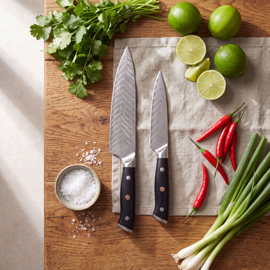 Riku Damaskus VG10 kniv